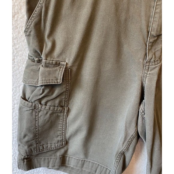 Carhartt Cargo Shorts Mens Sz 40 Relaxed Fit Rugged Cotton Sage‎ Green Button - Picture 2 of 12